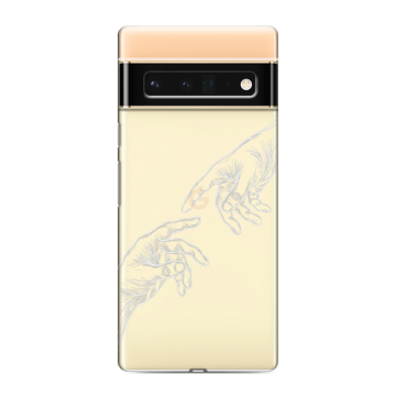 Силиконовый чехол на Google Pixel 6 Pro с принтом Сотворение мира