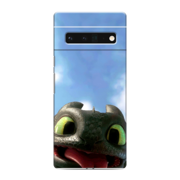 Силиконовый чехол на Google Pixel 6 Pro с принтом Как приручить дракона