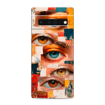 Силиконовый чехол на Google Pixel 6 Pro с принтом Модный принт