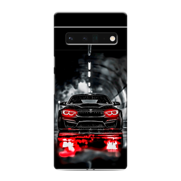 Силиконовый чехол на Google Pixel 6 Pro с принтом BMW БМВ Силиконовый чехол на Google Pixel 6 Pro с принтом BMW БМВ