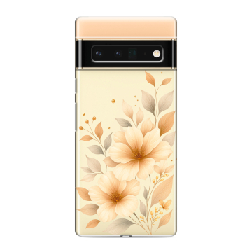 Силиконовый чехол на Google Pixel 6 Pro с принтом для девушки