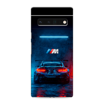 Силиконовый чехол на Google Pixel 6 Pro с принтом BMW БМВ