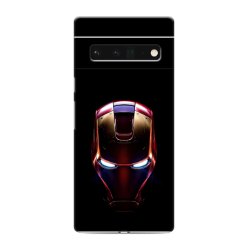 Силиконовый чехол на Google Pixel 6 Pro с принтом IronMan Железный человек