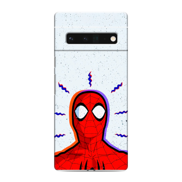 Силиконовый чехол на Google Pixel 6 Pro с принтом Spiderman Человек паук