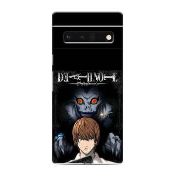 Силиконовый чехол на Google Pixel 6 Pro с принтом Death note Тетрадь смерти