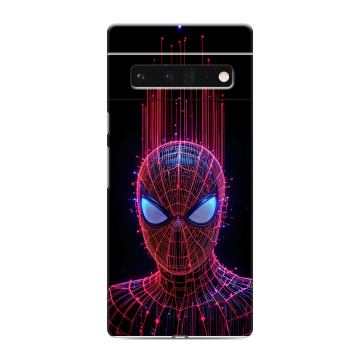 Силиконовый чехол на Google Pixel 6 Pro с принтом Spiderman Человек паук