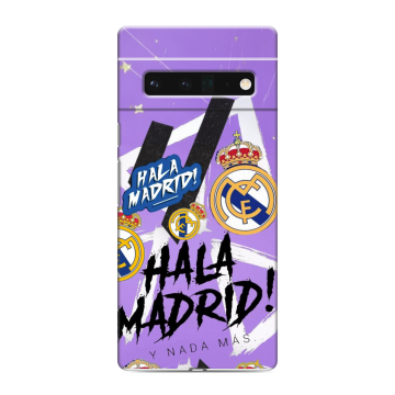 Силиконовый чехол на Google Pixel 6 Pro с принтом Real Madrid Реал Мадрид
