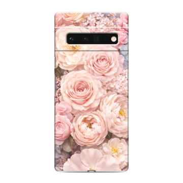 Силиконовый чехол на Google Pixel 6 Pro с принтом женский