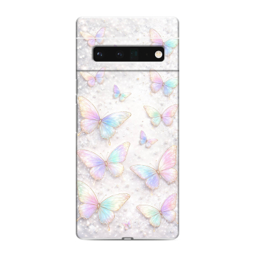 Силиконовый чехол на Google Pixel 6 Pro с принтом женский