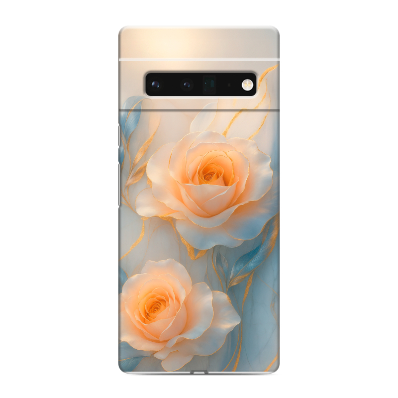 Силиконовый чехол на Google Pixel 6 Pro с принтом Женский Силиконовый чехол на Google Pixel 6 Pro с принтом Женский