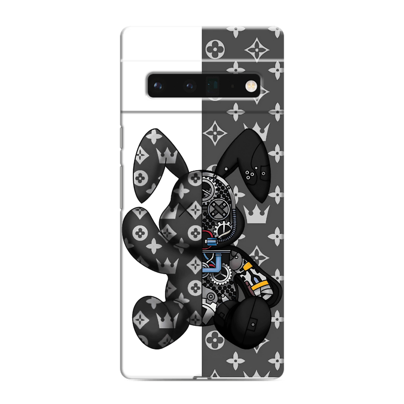 Силиконовый чехол на Google Pixel 6 Pro с принтом Луи робот Силиконовый чехол на Google Pixel 6 Pro с принтом Луи робот