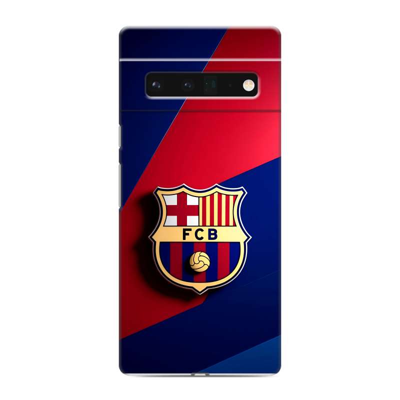 Силиконовый противоударный чехол на Google Pixel 6 Pro с принтом Барселона Barcelona Силиконовый противоударный чехол на Google Pixel 6 Pro с принтом Барселона Barcelona