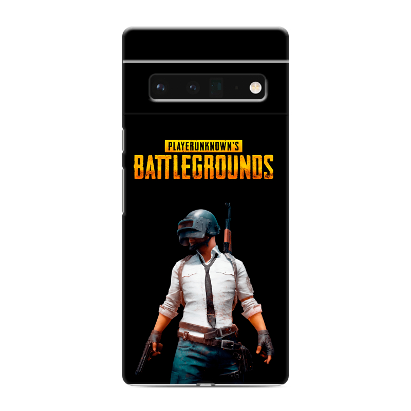 Силиконовый противоударный чехол на Google Pixel 6 Pro с принтом PUGB ПАГБ Силиконовый противоударный чехол на Google Pixel 6 Pro с принтом PUGB ПАГБ