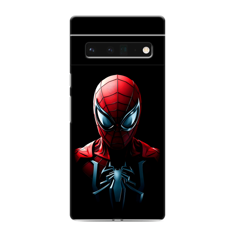 Силиконовый противоударный чехол на Google Pixel 6 Pro с принтом Spiderman Человек паук Силиконовый противоударный чехол на Google Pixel 6 Pro с принтом Spiderman Человек паук
