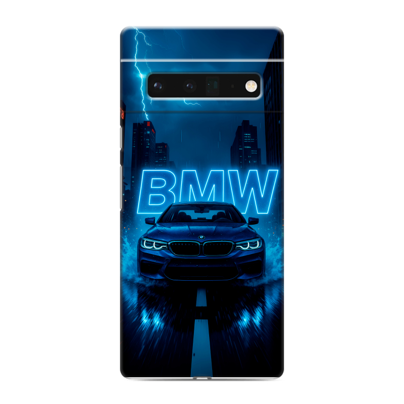 Силиконовый чехол на Google Pixel 6 Pro с принтом BMW БМВ Силиконовый чехол на Google Pixel 6 Pro с принтом BMW БМВ