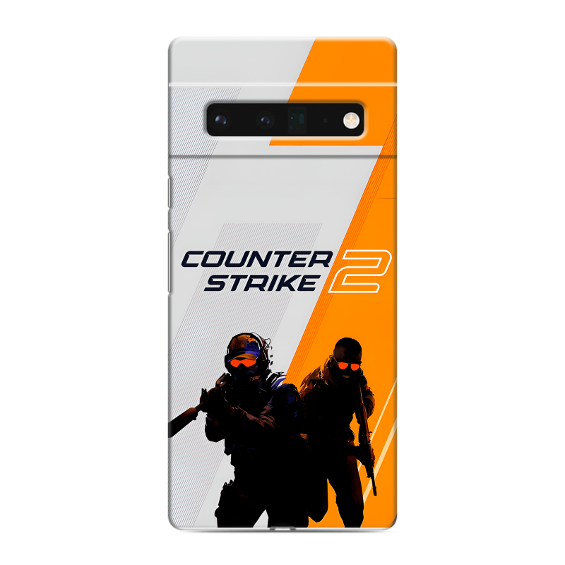 Силиконовый чехол на Google Pixel 6 Pro с принтом Counter Strike Силиконовый чехол на Google Pixel 6 Pro с принтом Counter Strike