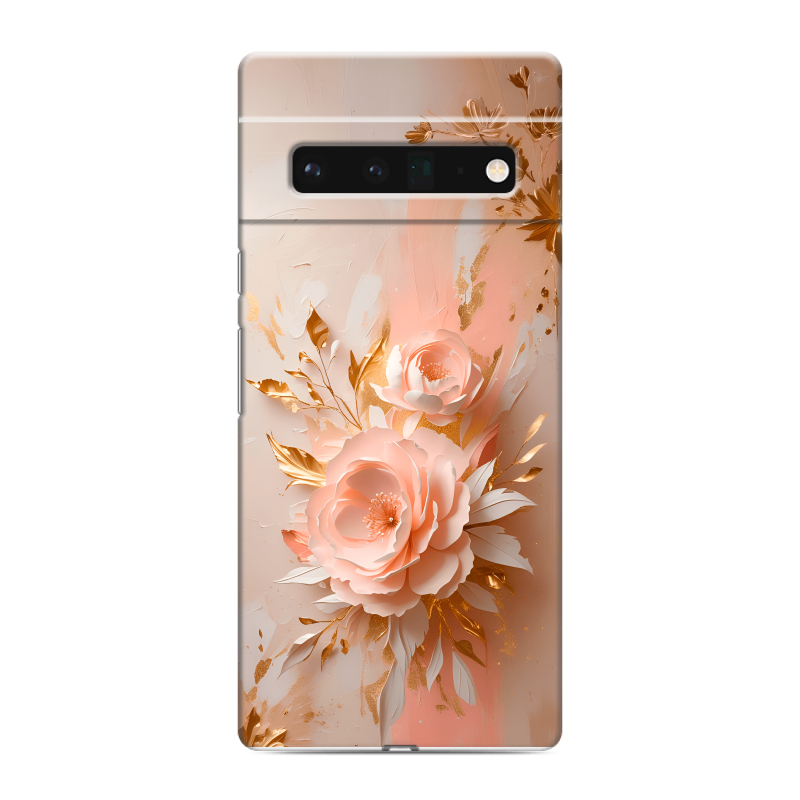 Силиконовый противоударный чехол на Google Pixel 6 Pro с принтом женский Силиконовый противоударный чехол на Google Pixel 6 Pro с принтом женский
