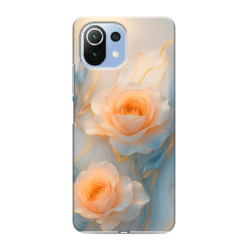 Силиконовый чехол на Xiaomi 11 Lite 5G NE с принтом Женский