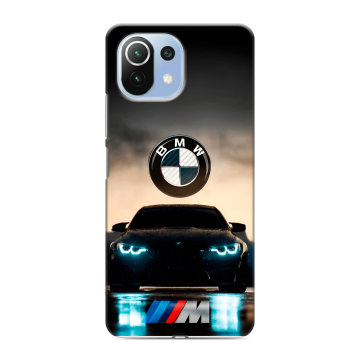 Силиконовый чехол на Xiaomi 11 Lite 5G NE с принтом БМВ BMW Силиконовый чехол на Xiaomi 11 Lite 5G NE с принтом БМВ BMW
