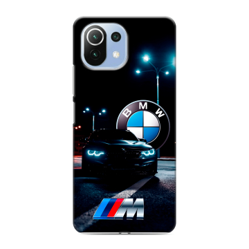 Силиконовый чехол на Xiaomi 11 Lite 5G NE с принтом БМВ BMW Силиконовый чехол на Xiaomi 11 Lite 5G NE с принтом БМВ BMW