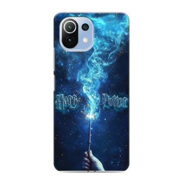 Силиконовый чехол на Xiaomi 11 Lite 5G NE с принтом Harry Potter Гарри Поттер