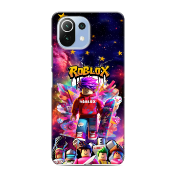 Силиконовый чехол на Xiaomi 11 Lite 5G NE с принтом Roblox Роблокс Силиконовый чехол на Xiaomi 11 Lite 5G NE с принтом Roblox Роблокс
