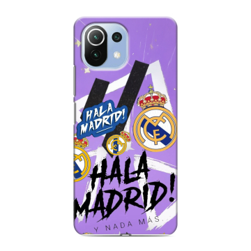 Силиконовый чехол на Xiaomi 11 Lite 5G NE с принтом Real Madrid Реал Мадрид