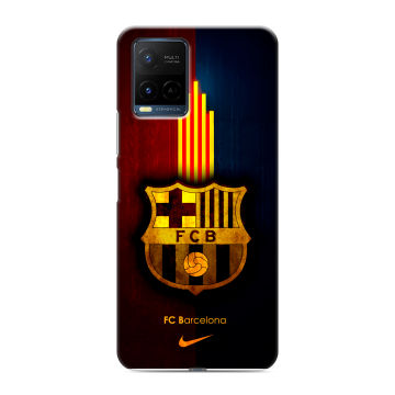 Силиконовый чехол на Vivo Y21 с принтом Барселона Barcelona Силиконовый чехол на Vivo Y21 с принтом Барселона Barcelona