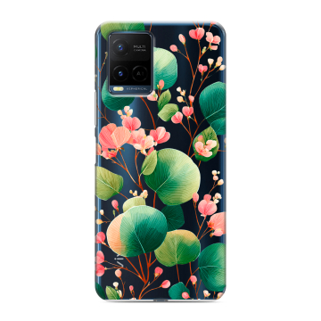 Силиконовый чехол на Vivo Y21 с принтом женский Силиконовый чехол на Vivo Y21 с принтом женский