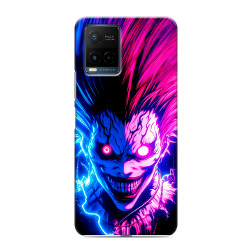 Силиконовый чехол на Vivo Y21 с принтом Death note Тетрадь смерти Силиконовый чехол на Vivo Y21 с принтом Death note Тетрадь смерти