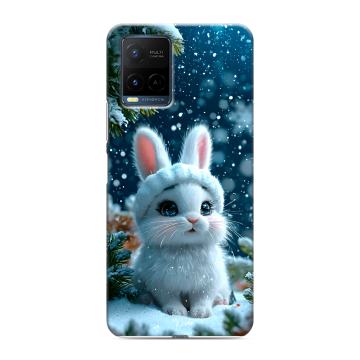 Силиконовый чехол на Vivo Y21 с принтом Новый год Силиконовый чехол на Vivo Y21 с принтом Новый год