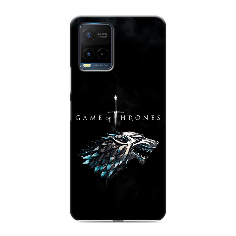 Силиконовый чехол на Vivo Y21 с принтом Игра Престолов Game Thrones Силиконовый чехол на Vivo Y21 с принтом Игра Престолов Game Thrones