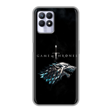 Силиконовый чехол на Realme 8i с принтом Игра Престолов Game Thrones Силиконовый чехол на Realme 8i с принтом Игра Престолов Game Thrones