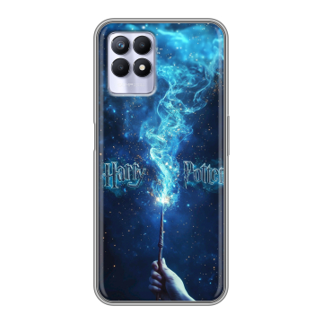 Силиконовый чехол на Realme 8i с принтом Harry Potter Гарри Поттер Силиконовый чехол на Realme 8i с принтом Harry Potter Гарри Поттер