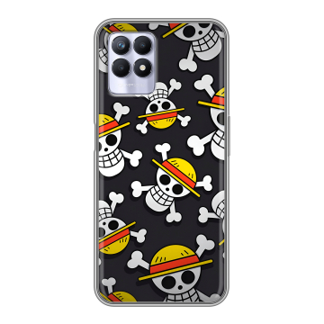 Силиконовый чехол на Realme 8i с принтом One Piece Ван Пис Силиконовый чехол на Realme 8i с принтом One Piece Ван Пис