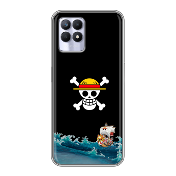 Силиконовый чехол на Realme 8i с принтом One Piece Ван Пис Силиконовый чехол на Realme 8i с принтом One Piece Ван Пис