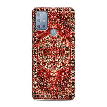 Силиконовый чехол на Motorola Moto G20 с принтом Ковер