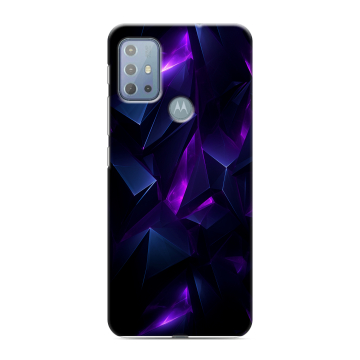Силиконовый чехол на Motorola Moto G20 с принтом Абстракиция