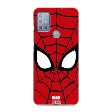 Силиконовый чехол на Motorola Moto G20 с принтом человек паук spiderman