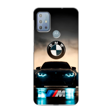 Силиконовый чехол на Motorola Moto G20 с принтом БМВ BMW