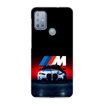 Силиконовый чехол на Motorola Moto G20 с принтом БМВ BMW