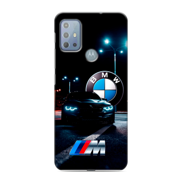 Силиконовый чехол на Motorola Moto G20 с принтом БМВ BMW