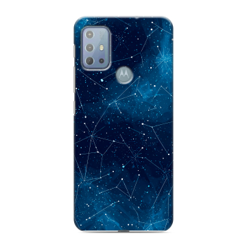 Силиконовый чехол на Motorola Moto G20 с принтом Космос звезды Силиконовый чехол на Motorola Moto G20 с принтом Космос звезды