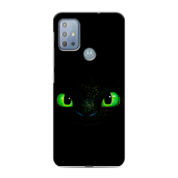 Силиконовый чехол на Motorola Moto G20 с принтом Как приручить дракона