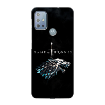 Силиконовый чехол на Motorola Moto G20 с принтом Игра Престолов Game Thrones