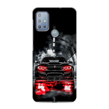 Силиконовый чехол на Motorola Moto G20 с принтом BMW БМВ