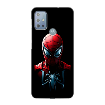 Силиконовый чехол на Motorola Moto G20 с принтом Spiderman Человек паук