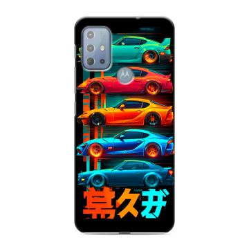 Силиконовый чехол на Motorola Moto G20 с принтом машины тачки Силиконовый чехол на Motorola Moto G20 с принтом машины тачки