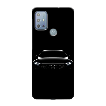 Силиконовый чехол на Motorola Moto G20 с принтом Mercedes Мерседес