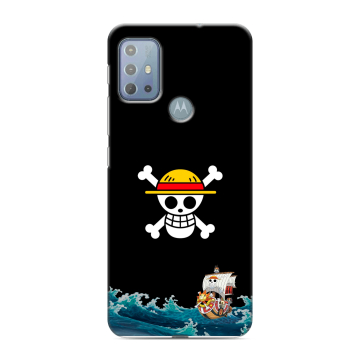 Силиконовый чехол на Motorola Moto G20 с принтом One Piece Ван Пис